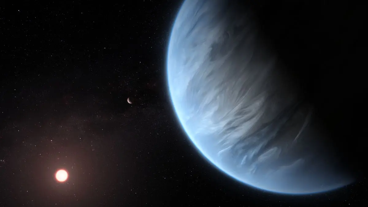 La NASA y James Webb encvuentran restos biol&oacute;gicos en la atmm&oacute;sfera de K2-18 B