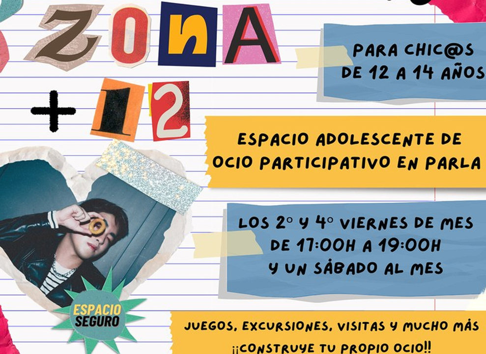 Cartel del Proyecto Zona +12 de Parla
