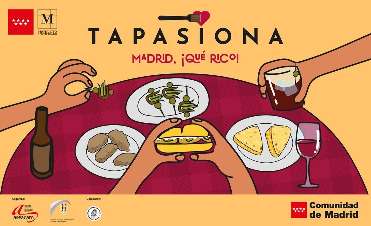 Cartel de Tapasiona Madrid