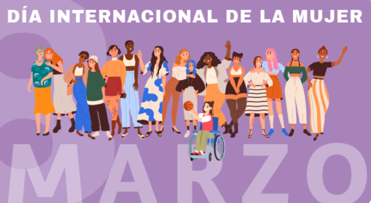 Cartel del Día Internacional de la Mujer de Leganés