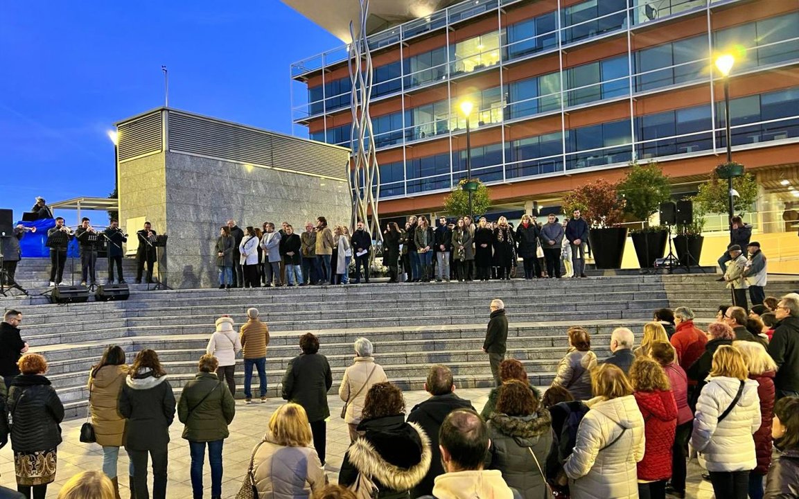 Homenaje a las víctimas del 11M en Fuenlabrada, año 2.004