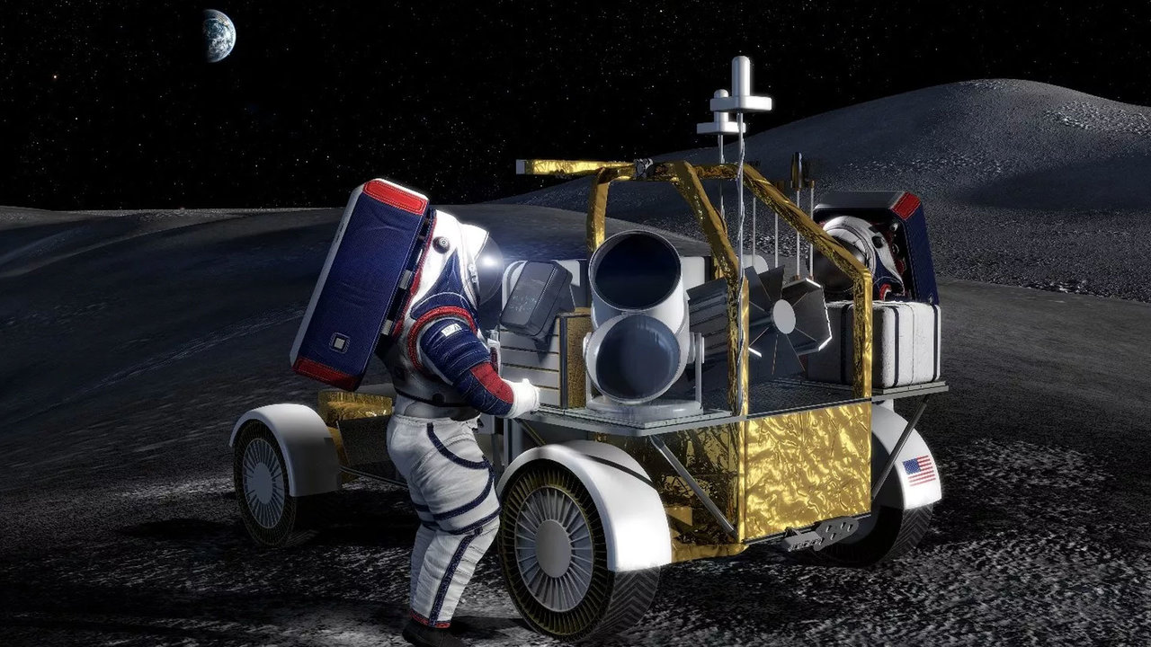 Michelín colaborará con otras empresas en la creación de un vehículo lunar nuevo