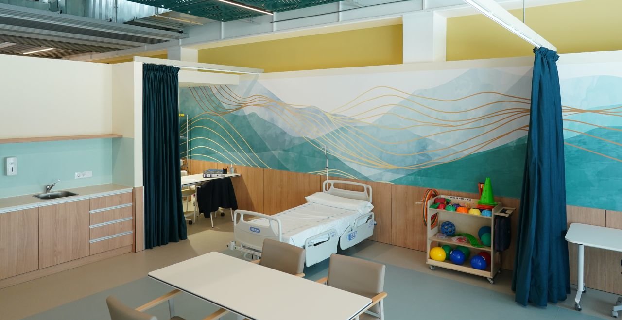 Nuevas instalaciones en el hospital Isabel Zendal para atender a enfermos de ELA