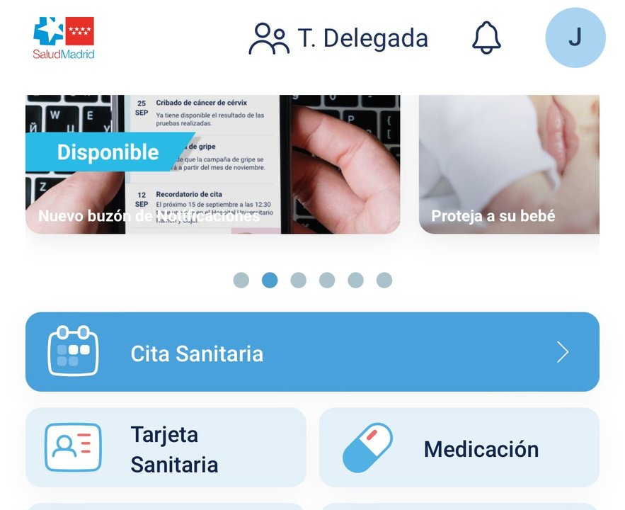 Nuevas funcionalidades en la Tarjeta Sanitaria Virtual de Madrid