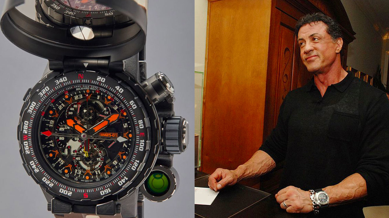 El actor de 'Rocky' pone su colección de relojes a subasta a través de Sotheby's