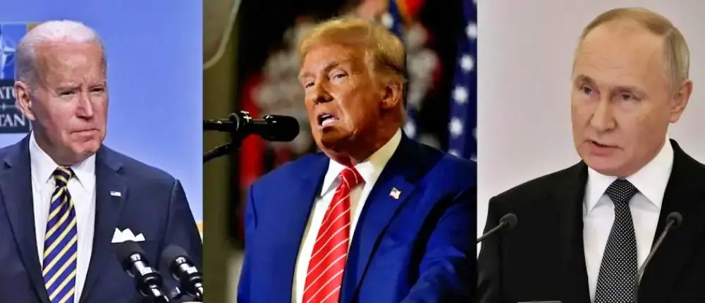 Biden, Trump y Putin