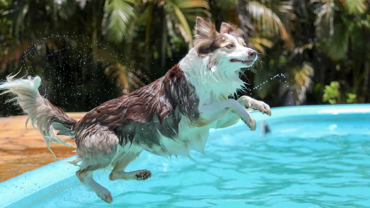'Al Agua Perros' es un d&iacute;a que organiza Parla para que los animales de compa&ntilde;&iacute;a puedan disfrutar del agua en verano
