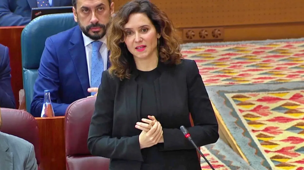 Isabel D&iacute;az Ayuso en la Asamblea de Madrid | CAM