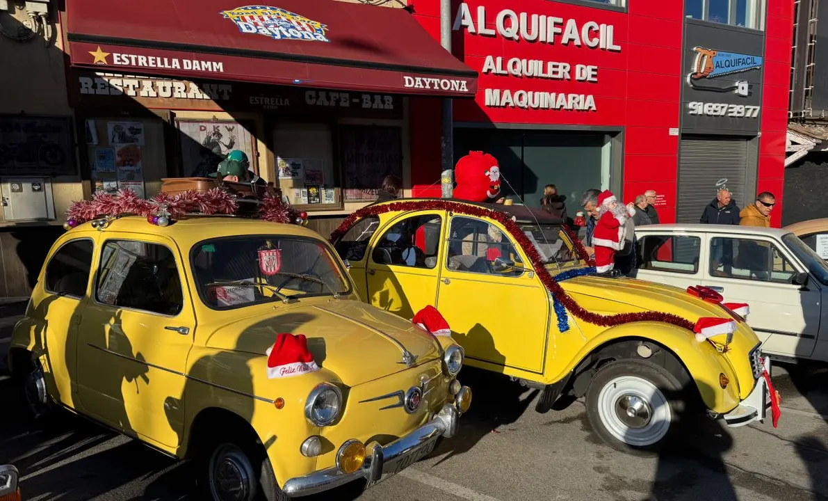 Concentraci&oacute;n de coches cl&aacute;sicos en Fuenlabrada | FN