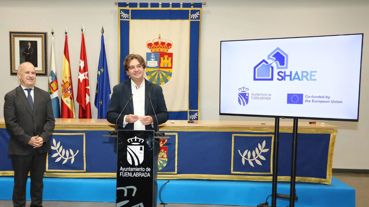 El proyecto SHARE est&aacute; financiado con fondos europeos | Ayto. de Fuenlabrada