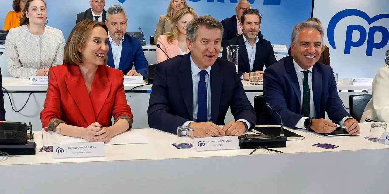Satisfacci&oacute;n en el PP ante el aumento de la intenci&oacute;n de voto a nivel nacional