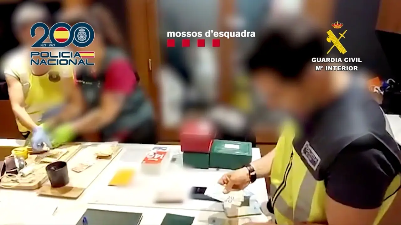 La polic&iacute;a Nacional ha colaborado con Mossos D'esquadra y la Guardia Civil | CNP
