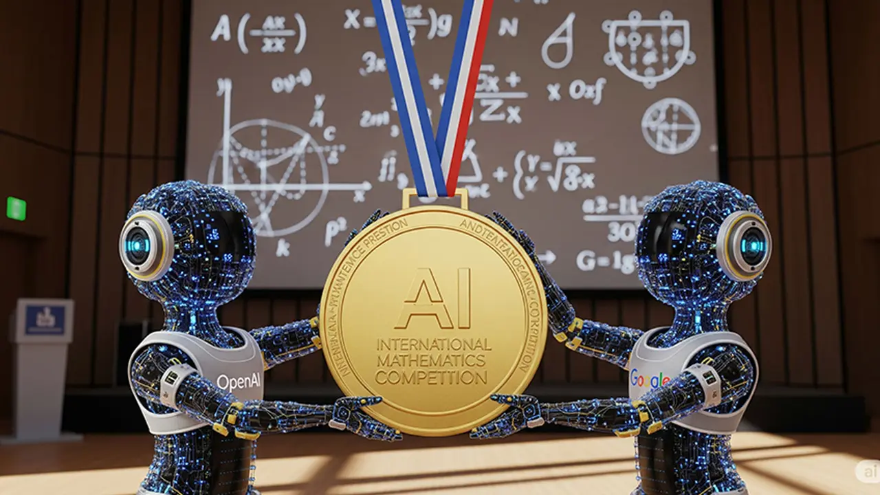 Los dos principales motores de IA participaron en las olimpiadas de matem&aacute;ticas