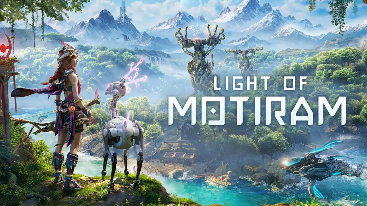 Los artes de promoci&oacute;n de 'Light of Motiram' son calcados a los que se usaban para 'Horizon Zero Dawn' | Tencent