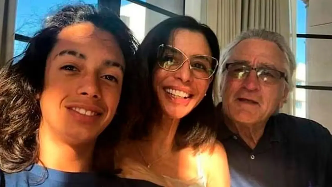 Robert De Niro junto a su hija, Drea y su nieto Leandro | Instagram