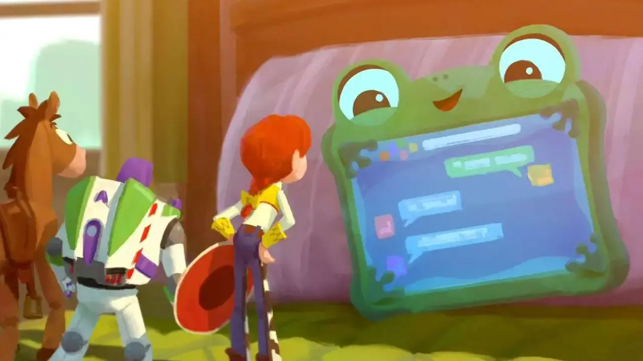 La tableta inteligente Lilypad es el nuevo personaje de 'Toy Story 5' | Pixar