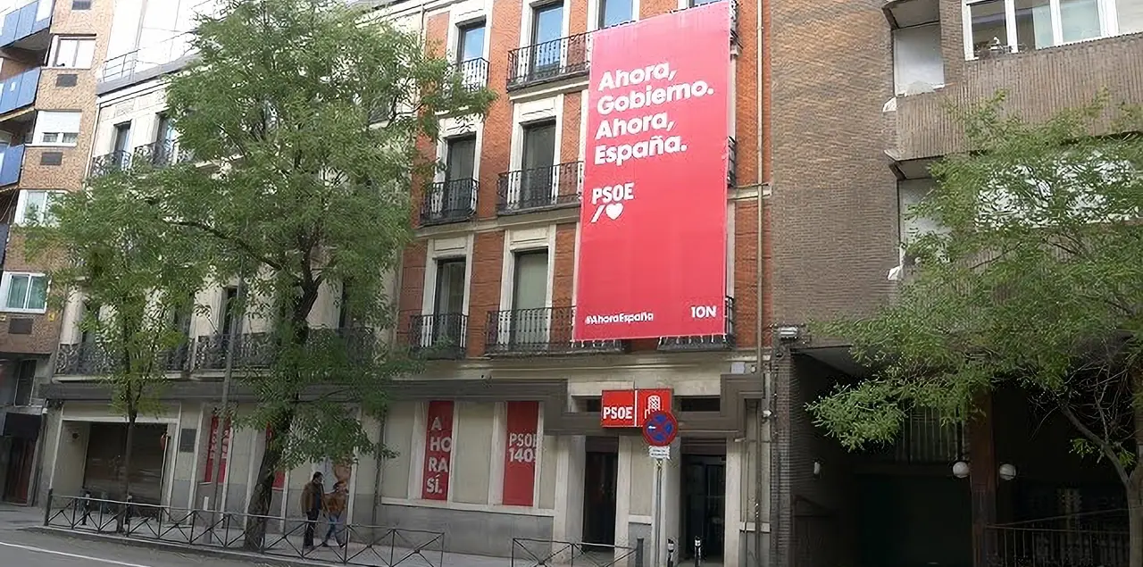 Sede del Psoe en la calle Ferraz de Madrid