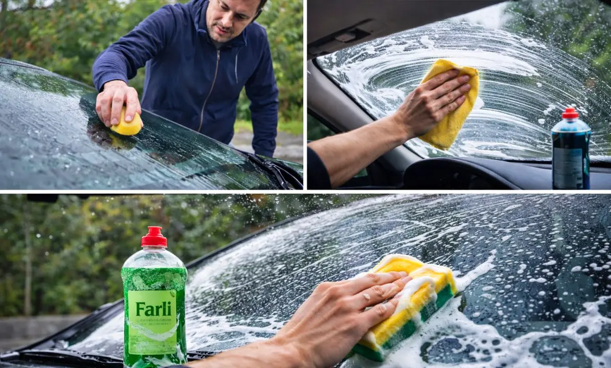 Soluciones eficaces para limpiar el parabrisas del coche