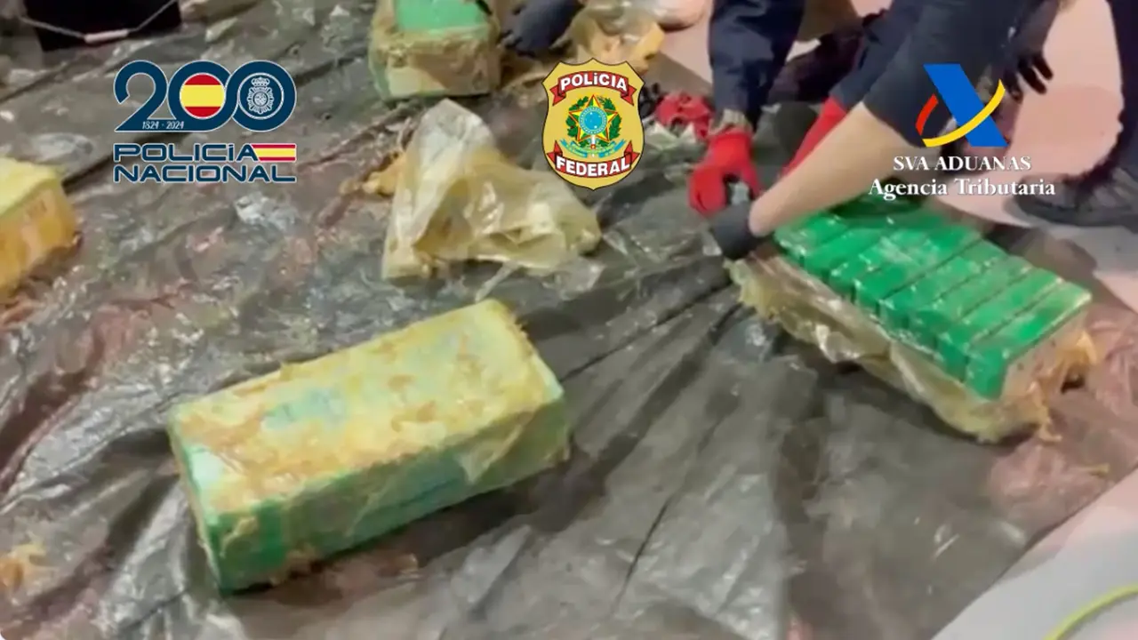 Los ladrillos de droga escondidos en los muebles | CNP