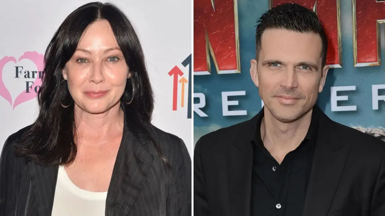 Shannen Doherty y su ex-marido, Ashley Hamilton | GETTY