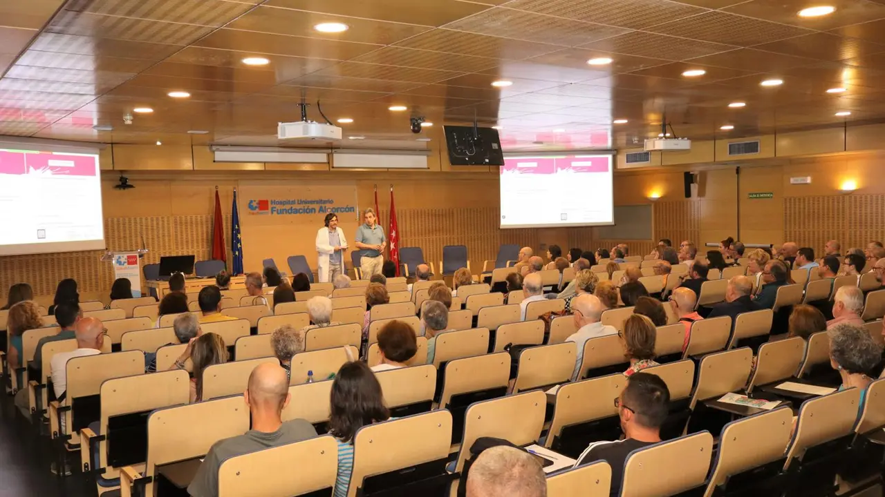 Imagen del encuentro en el Hospital Fundaci&oacute;n Alcorc&oacute;n | CAM