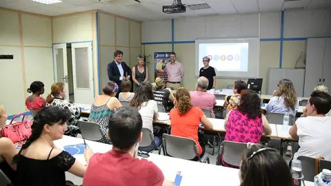 Alumnos durante una clase en el CIFE | Ayto. de Fuenlabrada