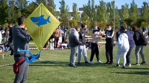 Edici&oacute;n del a&ntilde;o pasado del concurso de cometas en la URJC