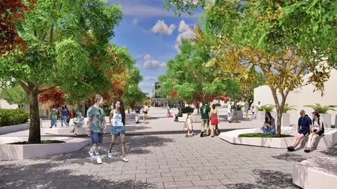 Varias calles del centro de Parla ser&aacute;n peatonales