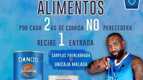 Cartel anunciador de la campa&ntilde;a solidaria 'Danos la lata'