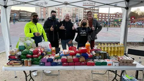 Recogida de productos solidarios del Reto del a&ntilde;o pasado