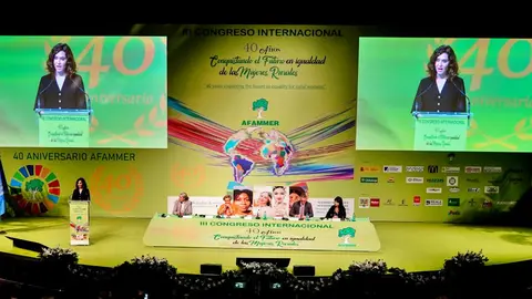 D&iacute;az Ayuso en la inauguraci&oacute;n del III Congreso Internacional AFAMMER