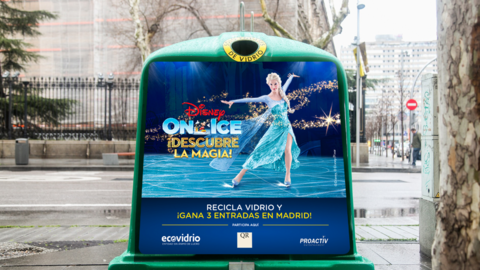 Ecovidrio on ice