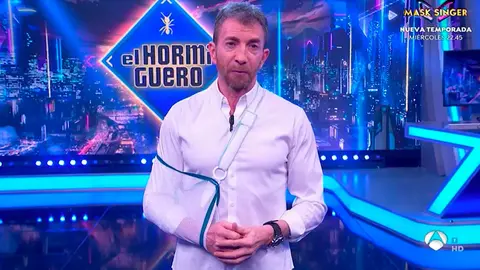 Pablo Motos es operado de urgencia tras romperse el tr&iacute;ceps practicando boxeo