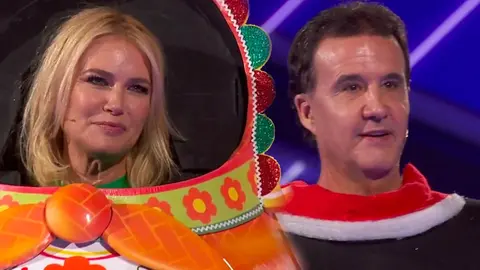 Valeria Mazza y Jos&eacute; Ram&oacute;n de la Morena fueron los dos desenmascarados nuevos de 'Mask Singer 3'