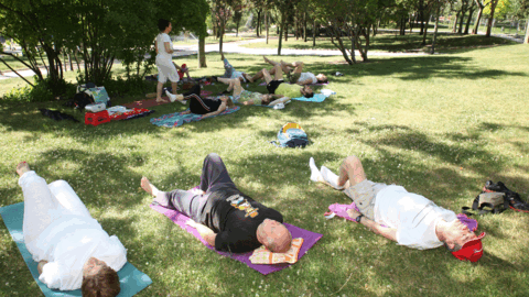 Vuelven las actividades f&iacute;sicas gratuitas a los parques de Fuenlabrada