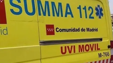 Ambulancia del SUMMA 112 Madrid