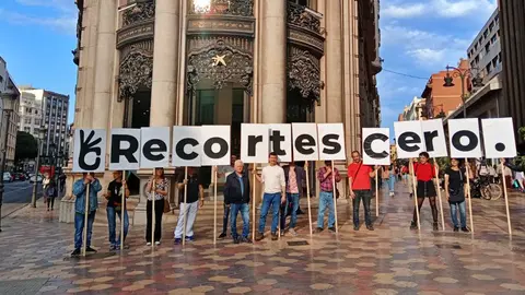 Acto reciente de Recortes Cero