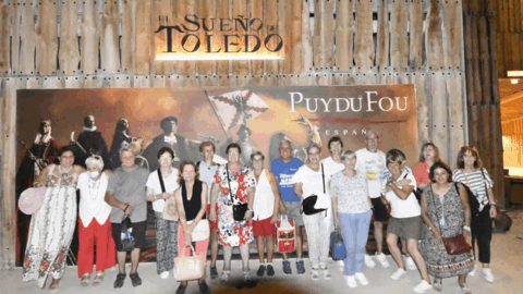 Una de las actividades de la Comunidad de Madrid en el Parque Tem&aacute;tico Puy Du Fou en Toledo