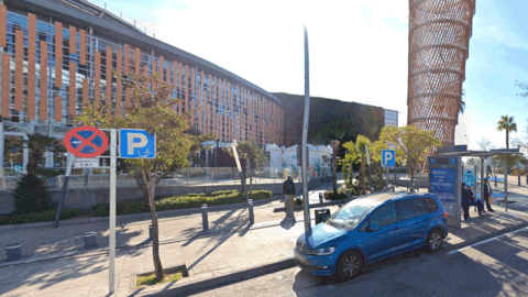 Lugar donde se produjeron los hechos. Imagen: Telemadrid