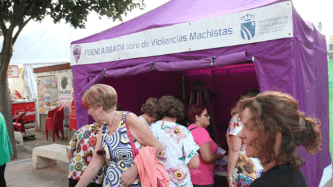 El Punto Violeta en las Fiestas de Fuenlabrada