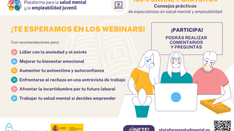 Cartel de la webinar