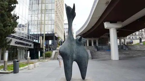 Museo de Escultura al Aire Libre en el Paseo de la Castellana (Madrid)