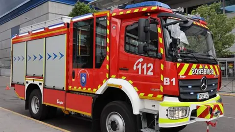 Imagen del nuevo veh&iacute;culo autobomba del Parque de Bomberos de Fuenlabrada