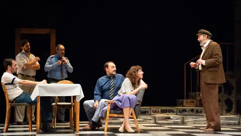 Escena de la obra 'Retorno al hogar'