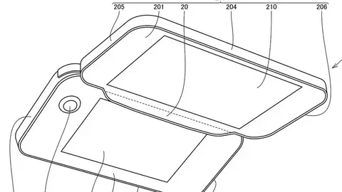 Nintendo presenta la patente de una consola similar a la 3DS con pantallas divisibles