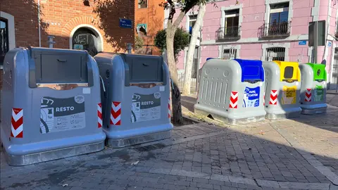 Imagen de los nuevos contenedores de Fuenlabrada