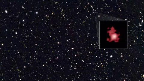 La NASA descubre un agujero negro "infantil" y muy antiguo