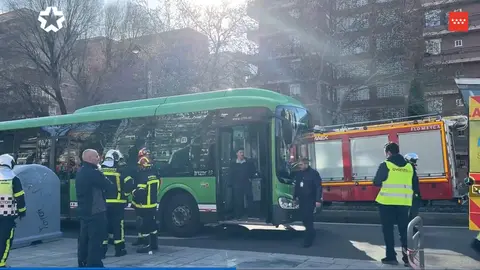 Imagen del autob&uacute;s involucrado en el atropello