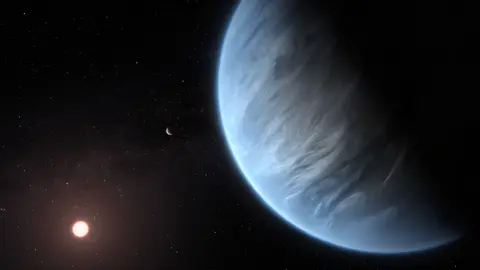 La NASA y James Webb encvuentran restos biol&oacute;gicos en la atmm&oacute;sfera de K2-18 B