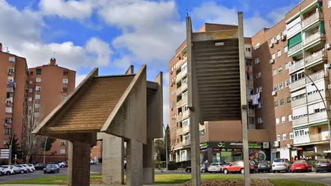 Plaza de la Fuente de las Escaleras en Fuenlabrada